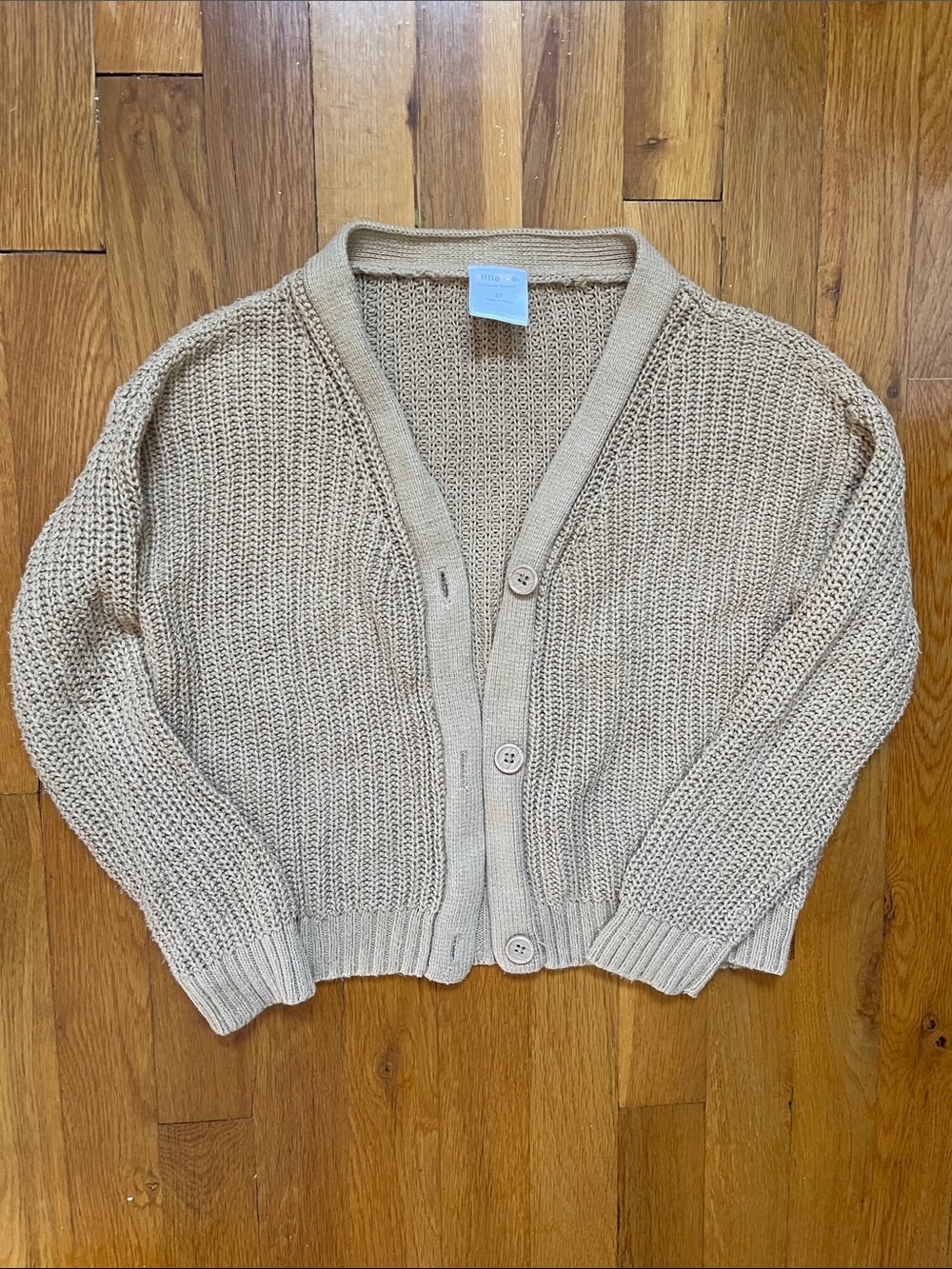 Little co. Chunky knit Cardigan